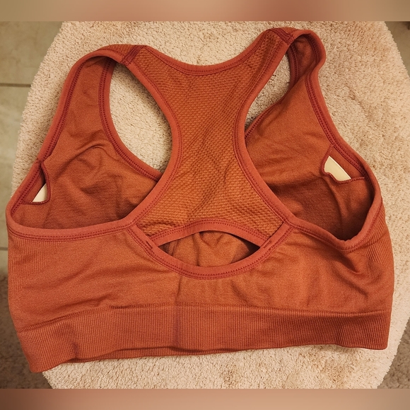 Orange Sports Bra (M) - Picture 2 of 3